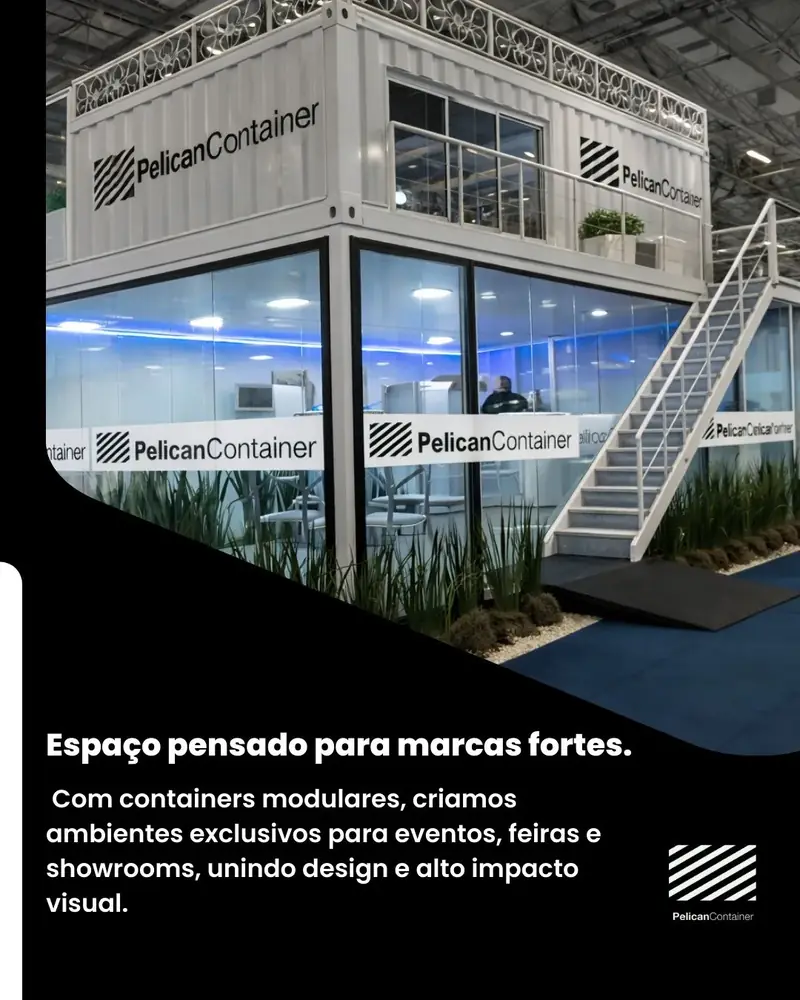 Espaço pensado para quem quer marcar presença.