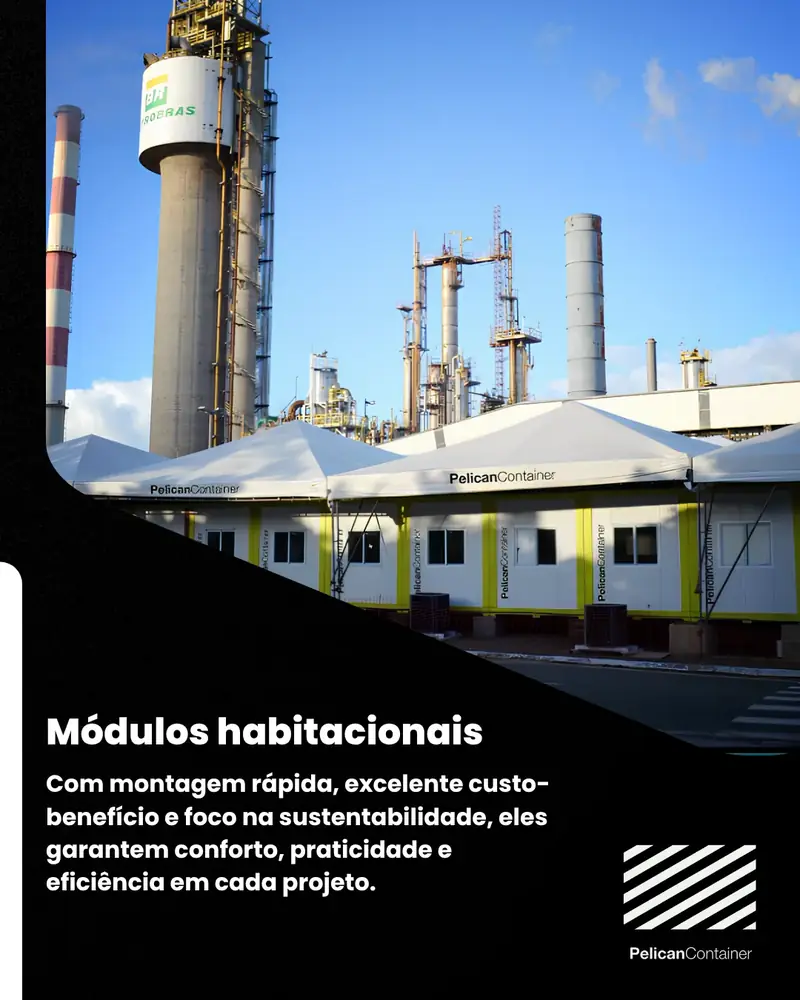 Módulos habitacionais
