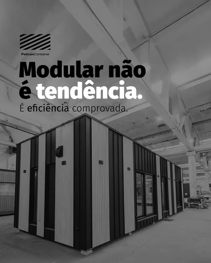 Modular não é tendência.