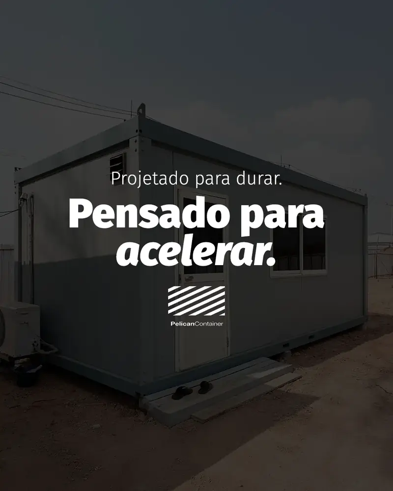 Projeto para durar. Pensado para acelerar.