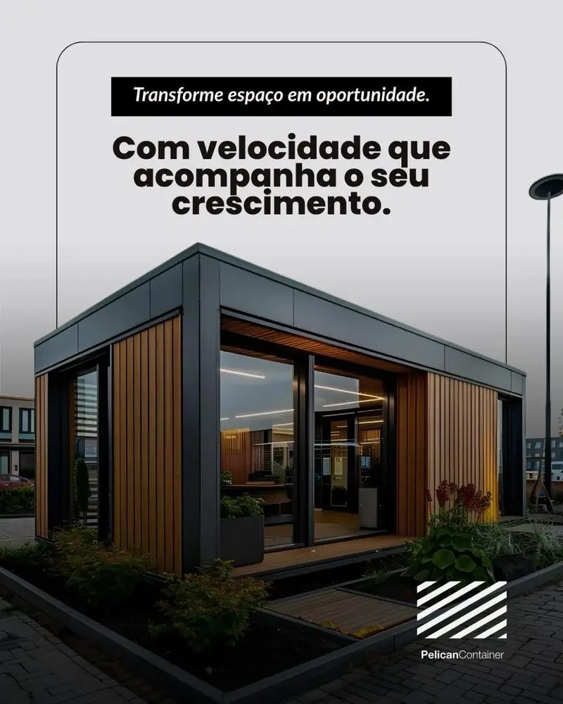 Transforme espaço em oportunidade.